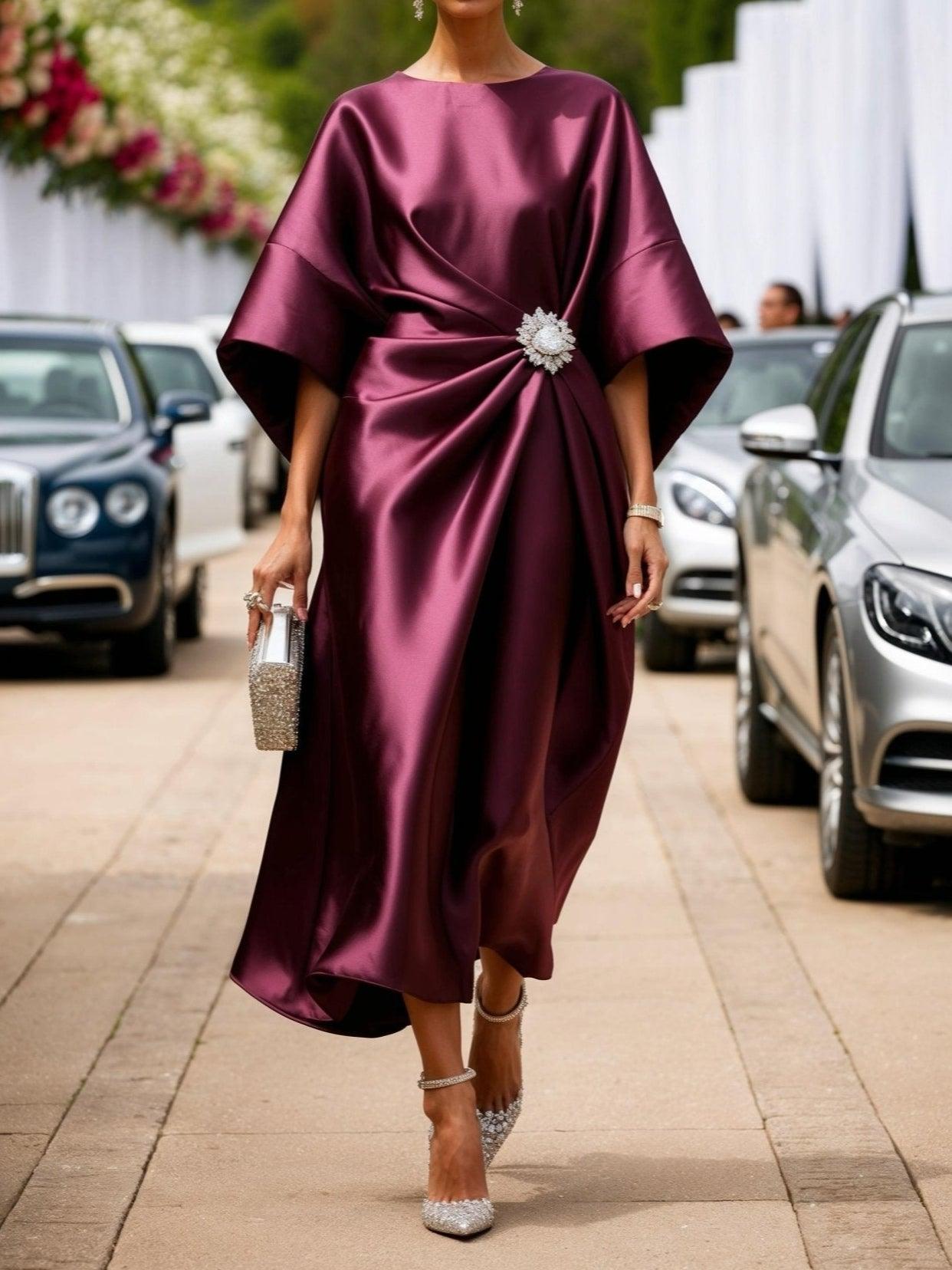 Giselle - LUXE SATIN LONG DRESS