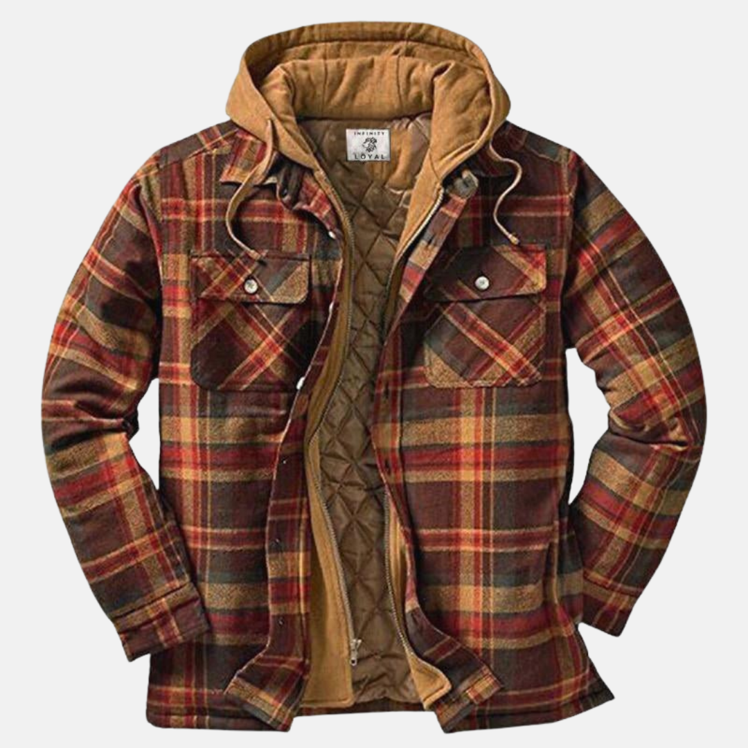 Rylan™ - FLANNEL JACKET WITH COZY COMFORT
