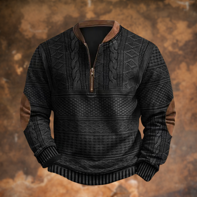 Elric™ - ZIP-UP SWEATSHIRT WITH LUXURIOUS FEEL