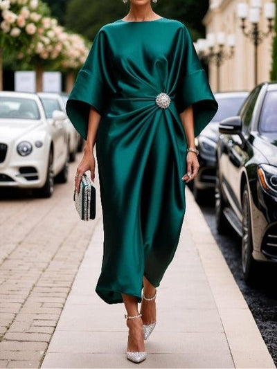 Giselle - LUXE SATIN LONG DRESS