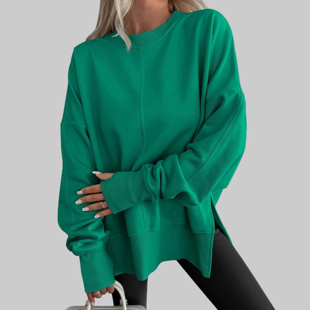 Nyah™ - STYLISH OVERSIZED LONG SLEEVE SWEATSHIRT