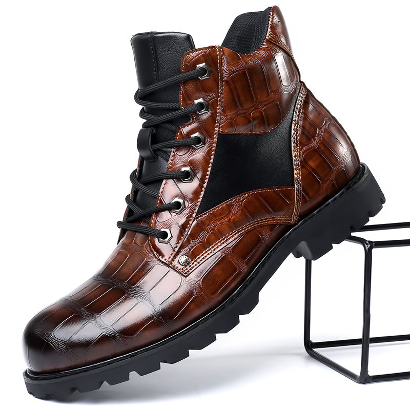 Thayer™ - CROC BOOTS WITH LUXURIOUS FINISH