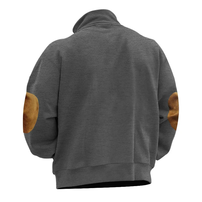 Noxen™ - LONG SLEEVE HOODIE WITH PREMIUM PATCHWORK