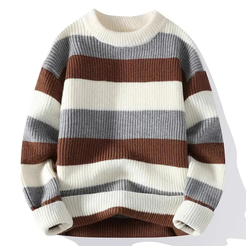 Darvox™ – COZY STRIPED MEN'S KNIT SWEATER