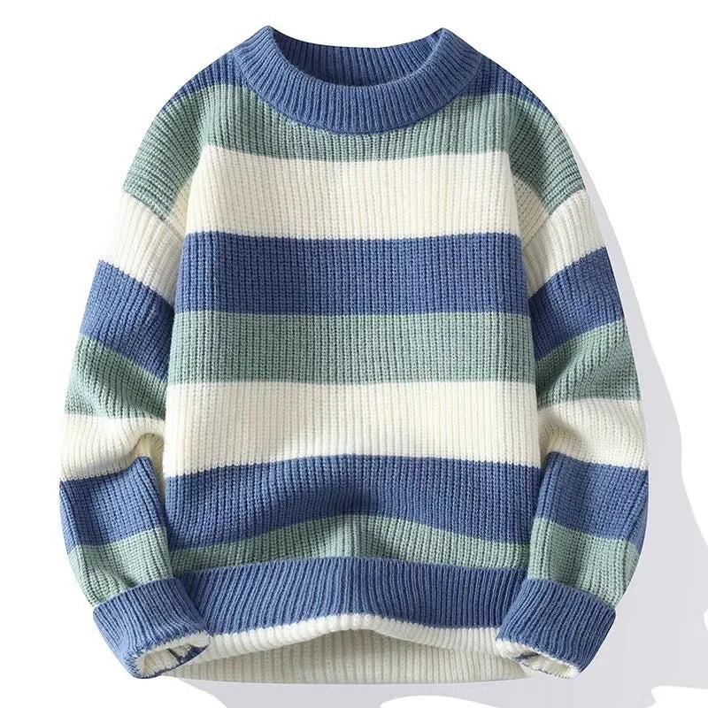 Darvox™ – COZY STRIPED MEN'S KNIT SWEATER