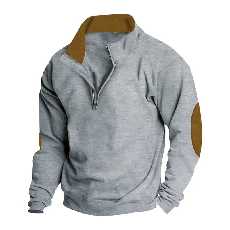 Noxen™ - LONG SLEEVE HOODIE WITH PREMIUM PATCHWORK