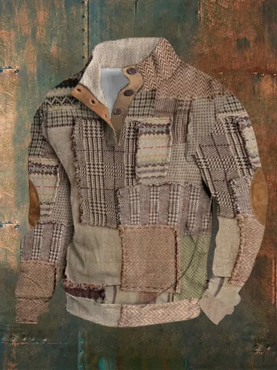 Rémy™ - 3D PRINTED SWEATER WITH VINTAGE ELEGANCE