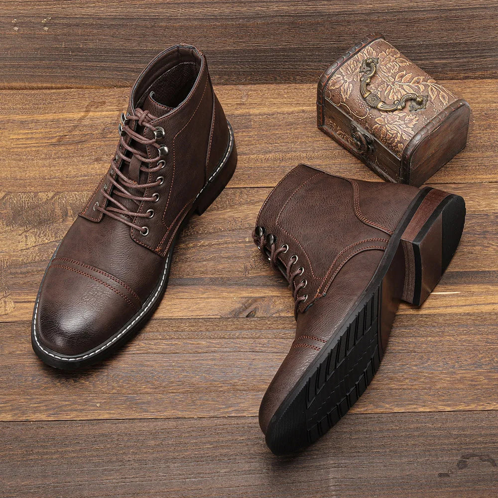 Aiden™ - CLASSIC DERBY BOOTS WITH TIMELESS ELEGANCE
