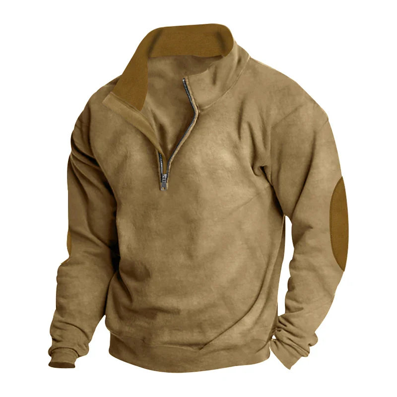 Noxen™ - LONG SLEEVE HOODIE WITH PREMIUM PATCHWORK