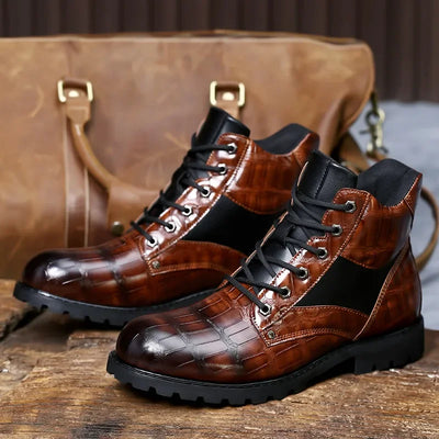 Thayer™ - CROC BOOTS WITH LUXURIOUS FINISH