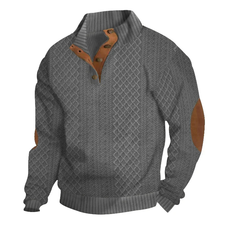 Auren™ - CASUAL MEN'S SWEATER WITH COZY COLLAR