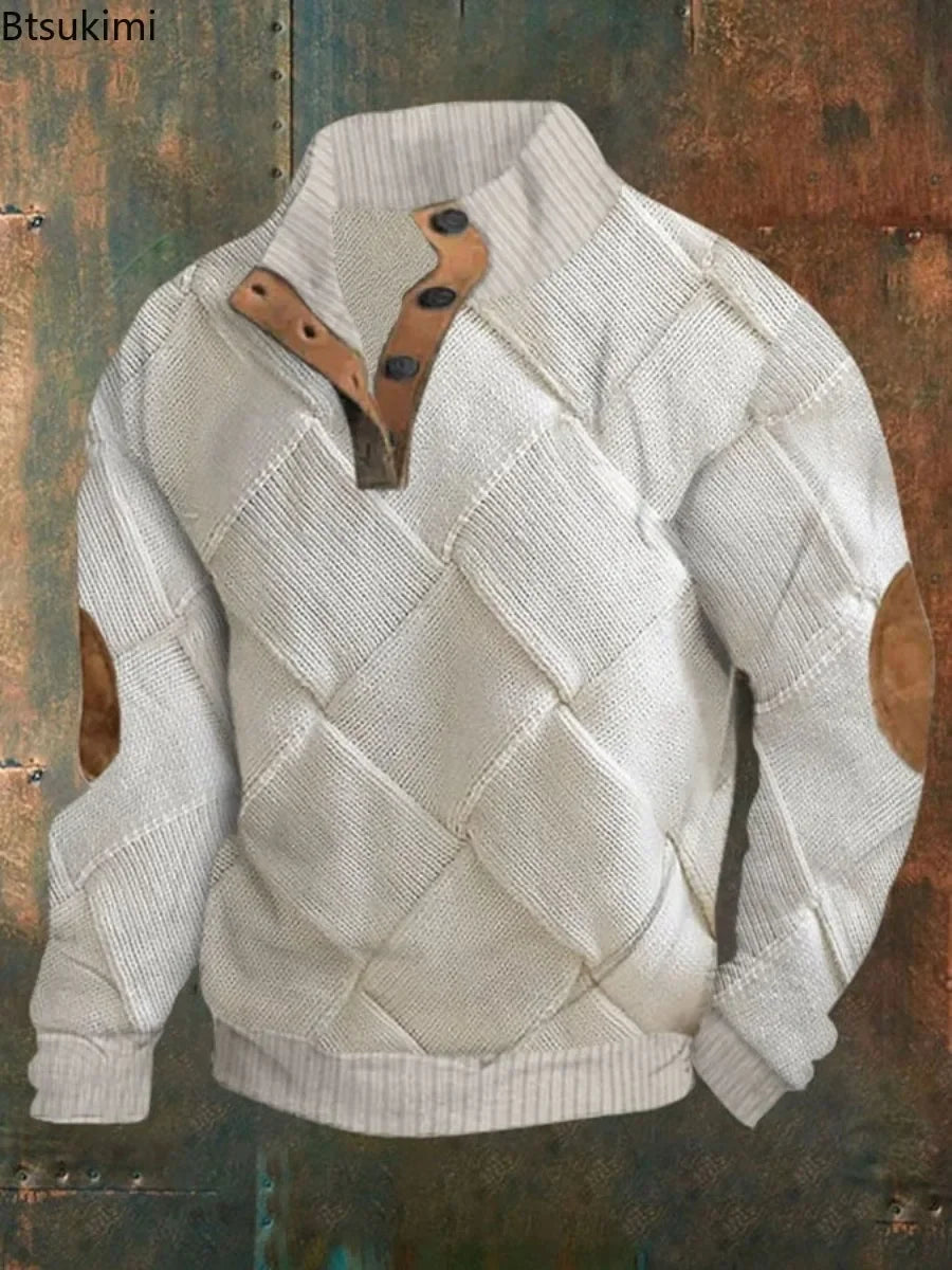 Rémy™ - 3D PRINTED SWEATER WITH VINTAGE ELEGANCE