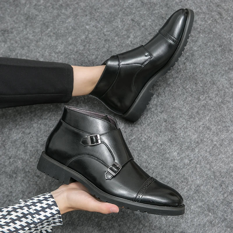 Parker™ - BOOTS WITH LUXURIOUS DOUBLE BUCKLE