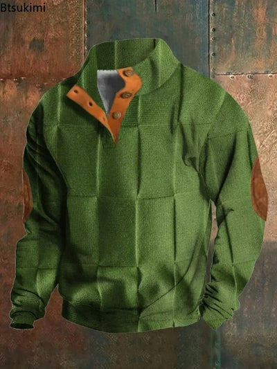 Rémy™ - 3D PRINTED SWEATER WITH VINTAGE ELEGANCE