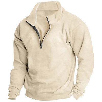 Bastien™ - SWEATSHIRT WITH LUXURIOUS COLLAR