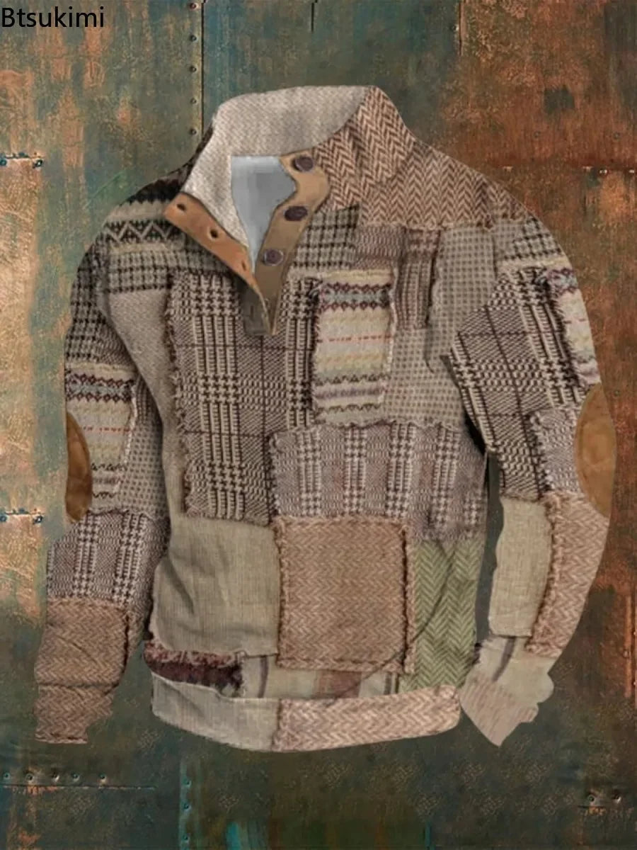 Rémy™ - 3D PRINTED SWEATER WITH VINTAGE ELEGANCE