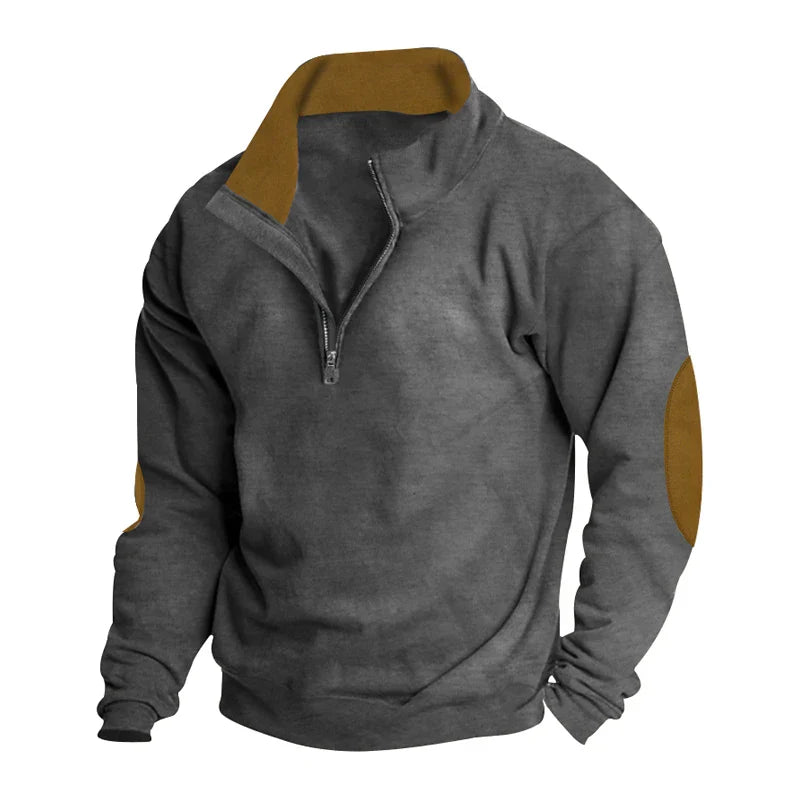 Noxen™ - LONG SLEEVE HOODIE WITH PREMIUM PATCHWORK