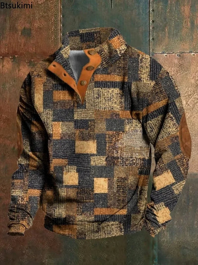 Rémy™ - 3D PRINTED SWEATER WITH VINTAGE ELEGANCE