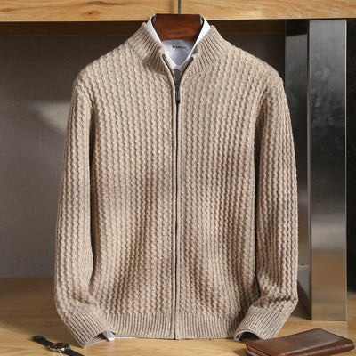 Hollis™ - ELEGANT MERINO WOOL SWEATER WITH SOPHISTICATED STYLE
