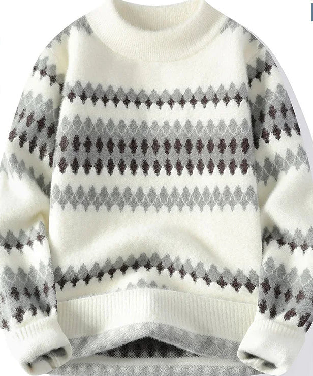 Eldric™ - COZY KNITTED SWEATER WITH ELEGANT DESIGN