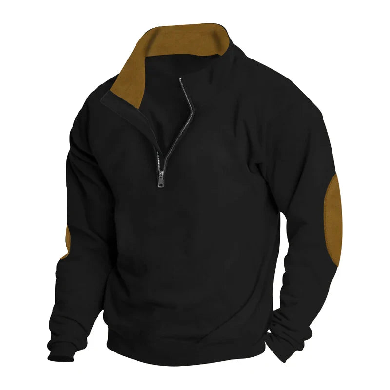 Noxen™ - LONG SLEEVE HOODIE WITH PREMIUM PATCHWORK