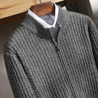 Hollis™ - ELEGANT MERINO WOOL SWEATER WITH SOPHISTICATED STYLE