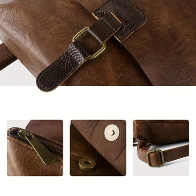 Marlowe™ - MULTIFUNCTIONAL RETRO BACKPACK WITH TIMELESS STYLE