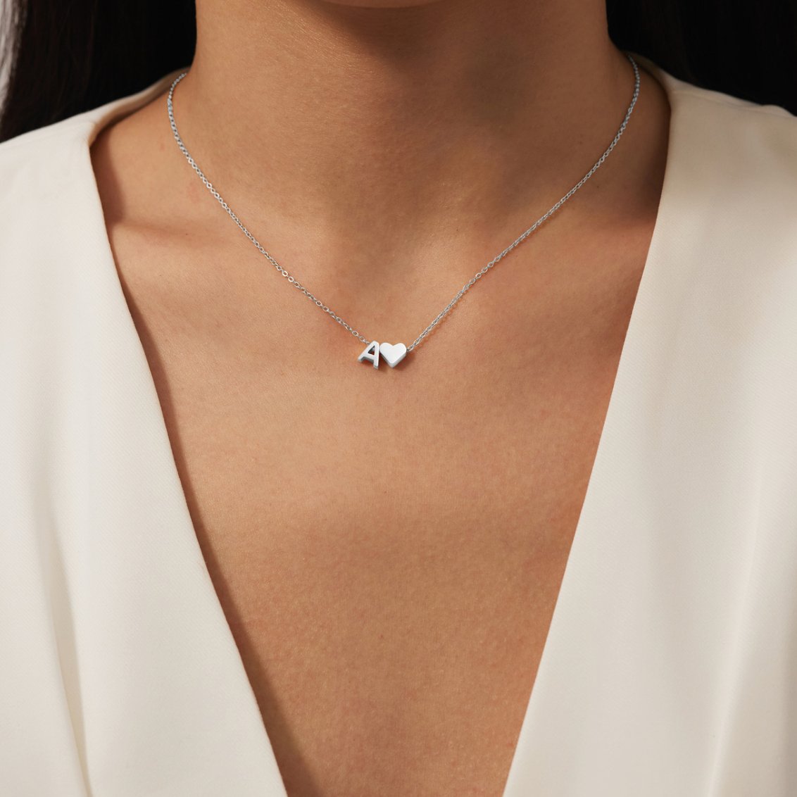 Amoria™ DAZZLING LETTER NECKLACE