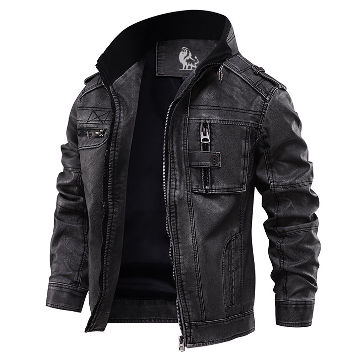 Lucas™ – LUXE LEATHER JACKET